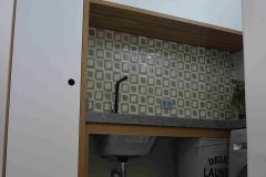 Lavanderia em MDF produzido por Marcenaria Brás