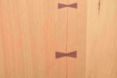 Detalhe Porta Principal em Madeira Maciça Tauari produzida por Marcenaria Brás