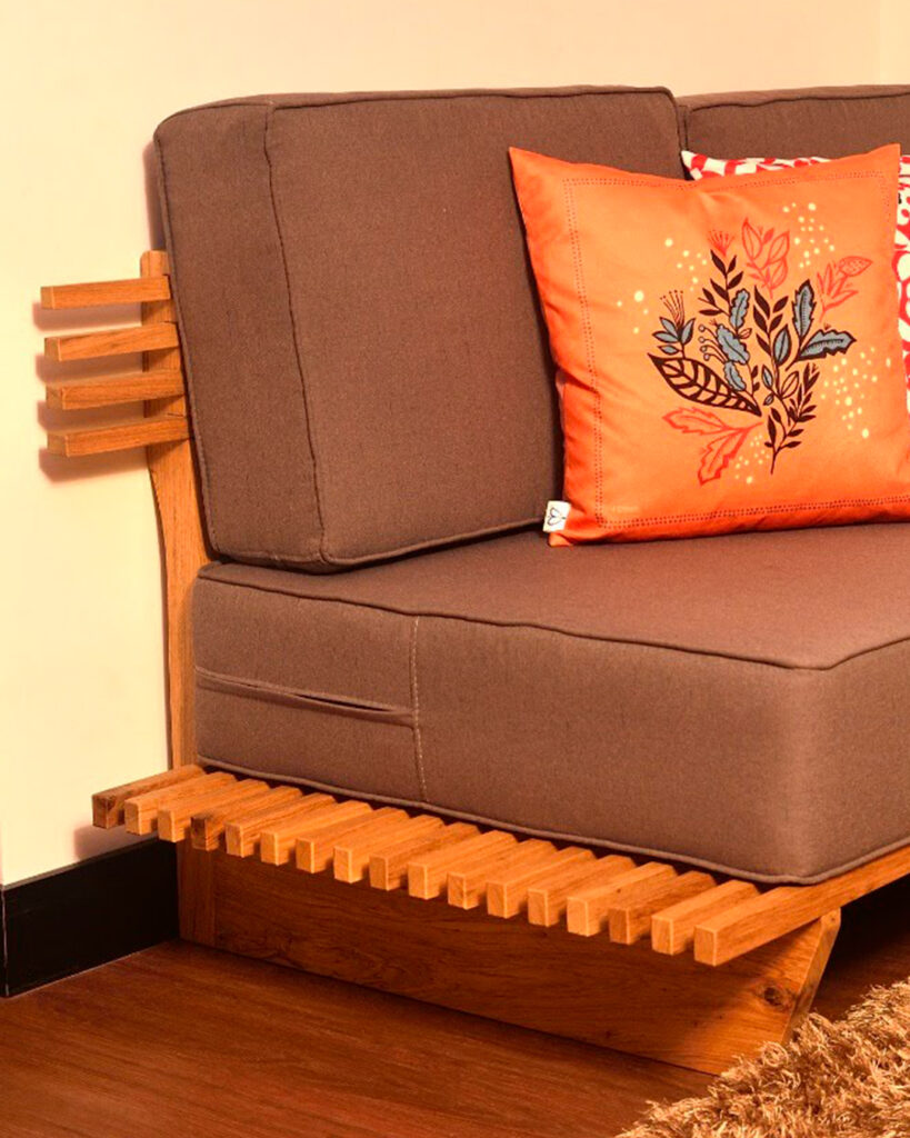 Sofá Ripado // Detalhes